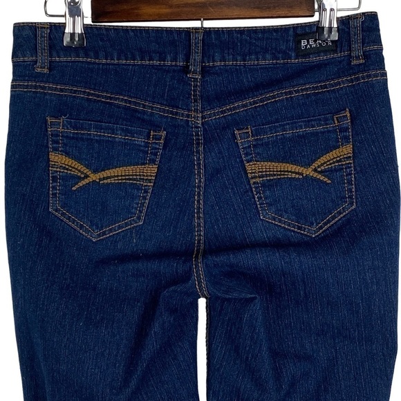 Beau Dawson Petite Skinny Denim Jeans Women's 4P Dark Blue - Picture 5 of 11